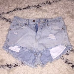 H&m high waisted shorts